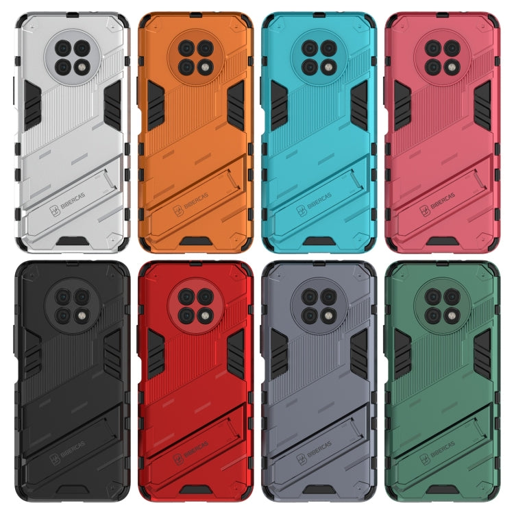 Punk Armor 2 in 1 PC + TPU Shockproof Case with Invisible Holder, For Honor X20, For OPPO Realme GT Explorer Master