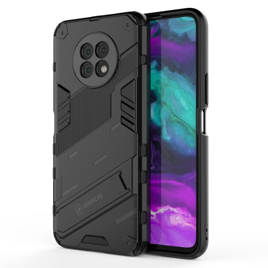 Punk Armor 2 in 1 PC + TPU Shockproof Case with Invisible Holder, For Honor X20, For OPPO Realme GT Explorer Master