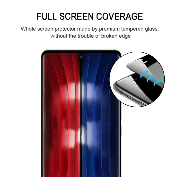 3D Curved Edge Full Screen Tempered Glass Film, For vivo iQOO 8 Pro (1 PC)