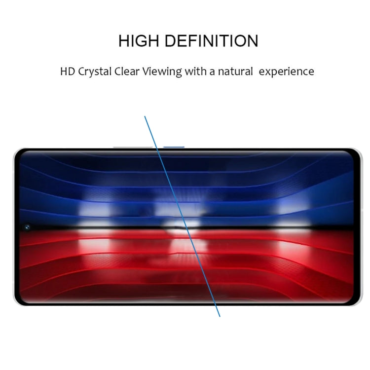 3D Curved Edge Full Screen Tempered Glass Film, For vivo iQOO 8 Pro (1 PC)