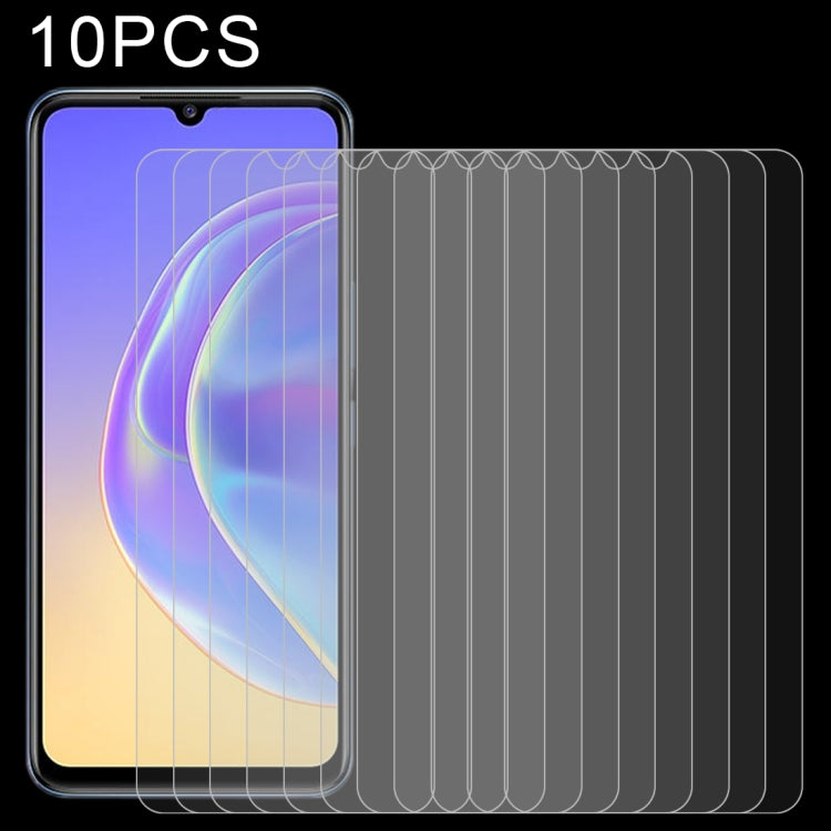 10 PCS 0.26mm 9H 2.5D Tempered Glass Film, For vivo V21 / V21 5G (10 PCS), For vivo V21e / V21e 5G (10 PCS), For vivo iQOO 8 (10 PCS)