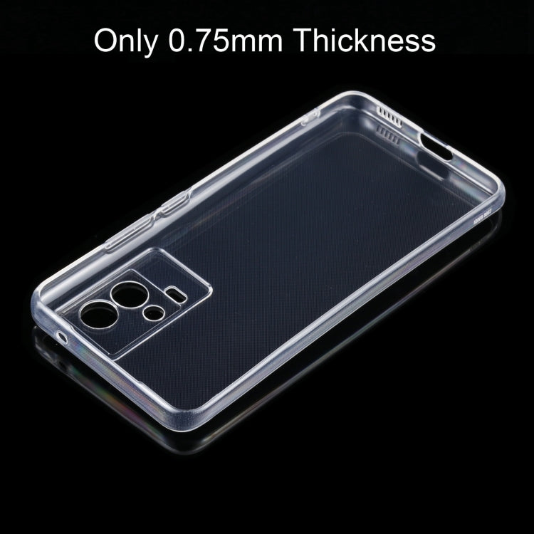 0.75mm Ultra-thin Transparent TPU Soft Protective Case, For vivo iQOO 8, For Xiaomi Mi Mix 4, For Honor Play 5T Pro