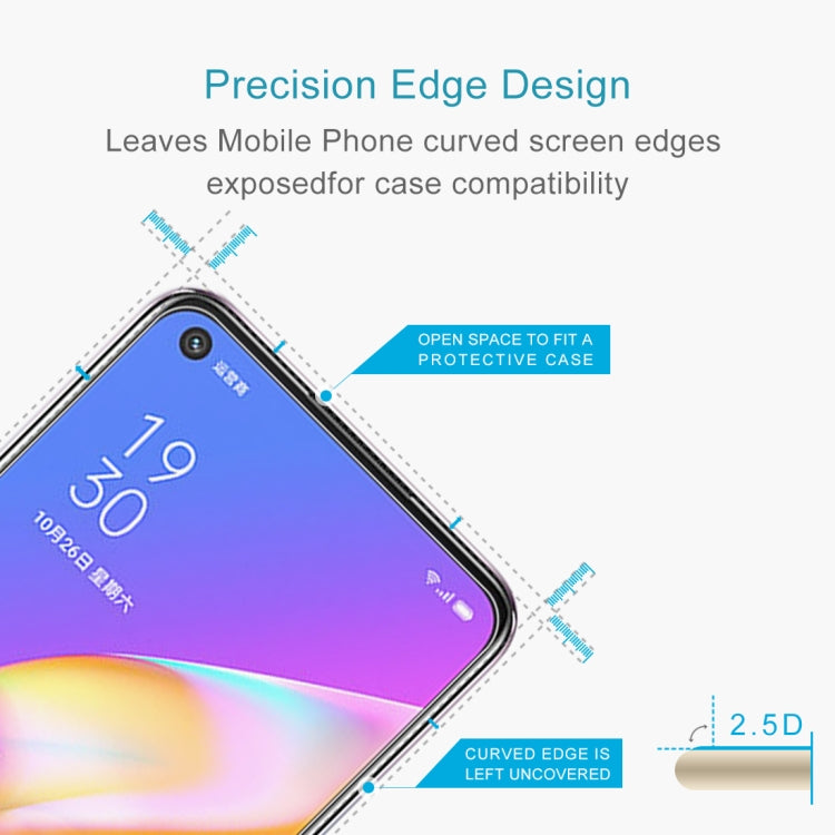 0.26mm 9H 2.5D Tempered Glass Film, For OPPO A93 5G / A93s 5G (1 PC)