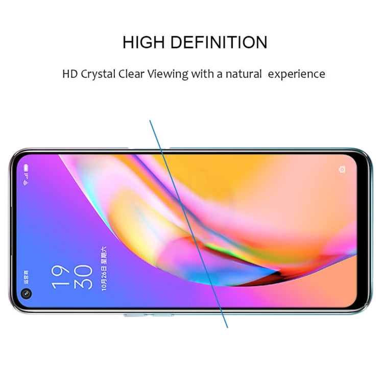 For OPPO A93 5G / A93s 5G Full Glue Full Cover Screen Protector Tempered Glass Film, For OPPO A93 5G / A93s 5G (1 PC)