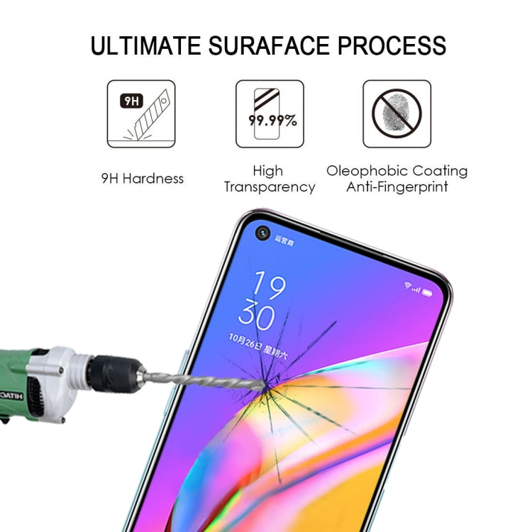 For OPPO A93 5G / A93s 5G Full Glue Full Cover Screen Protector Tempered Glass Film, For OPPO A93 5G / A93s 5G (1 PC)