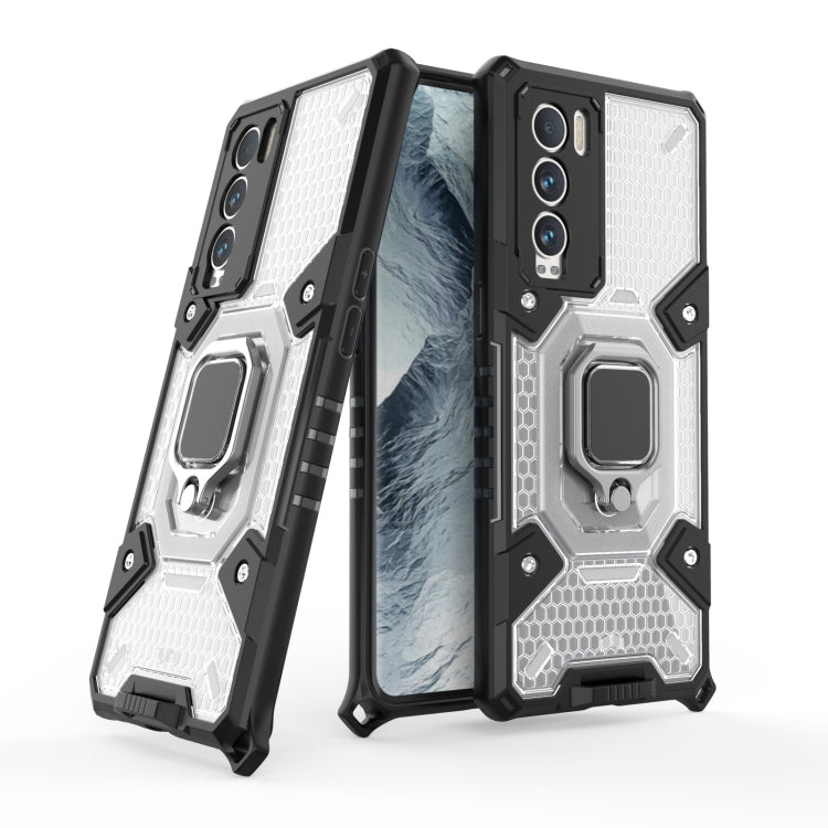 Space PC+TPU Shockproof Case with Ring Holder, For OPPO Realme GT Master Explorer