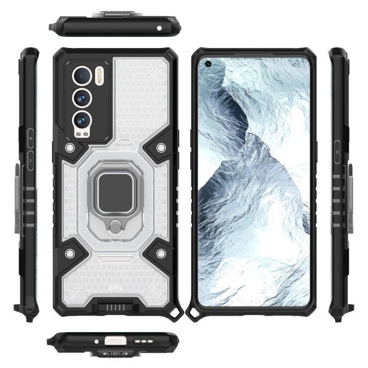 Space PC+TPU Shockproof Case with Ring Holder, For OPPO Realme GT Master Explorer