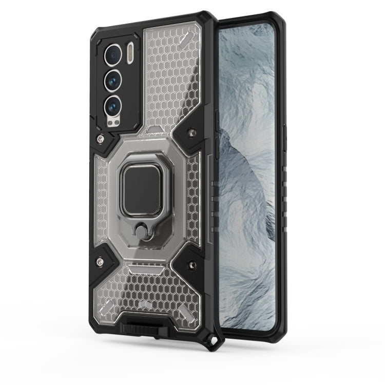 Space PC+TPU Shockproof Case with Ring Holder, For OPPO Realme GT Master Explorer