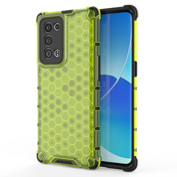 Shockproof Honeycomb PC + TPU Protective Case, For Vivo iQOO 8, For Vivo iQOO 8 Pro, For OPPO Reno6 Pro+ 5G, For OPPO Reno6 Z