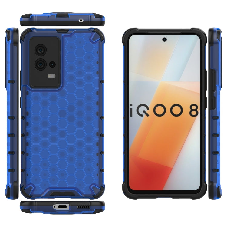 Shockproof Honeycomb PC + TPU Protective Case, For Vivo iQOO 8, For Vivo iQOO 8 Pro, For OPPO Reno6 Pro+ 5G, For OPPO Reno6 Z