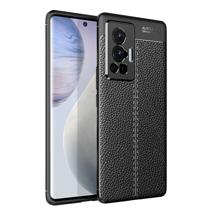 Litchi Texture TPU Shockproof Case, For vivo X70 Pro+, For vivo X70 Pro, For vivo X70