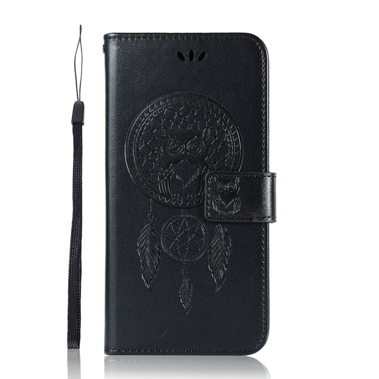 Wind Chime Owl Embossing Pattern Horizontal Flip Leather Case with Holder & Card Slots & Wallet, For OPPO A93 5G, For OPPO A94 / A95 5G