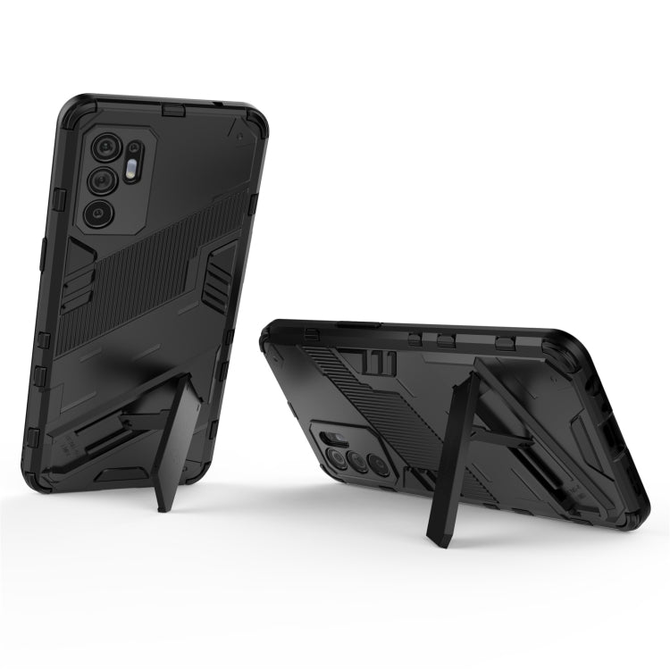 Punk Armor 2 in 1 PC + TPU Shockproof Case with Invisible Holder, For OPPO Reno6 4G, For vivo iQOO 8 Pro, For Honor Magic3 Pro