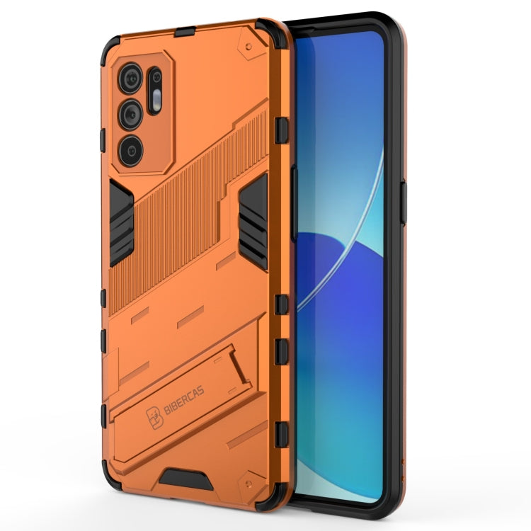 Punk Armor 2 in 1 PC + TPU Shockproof Case with Invisible Holder, For OPPO Reno6 4G, For vivo iQOO 8 Pro, For Honor Magic3 Pro