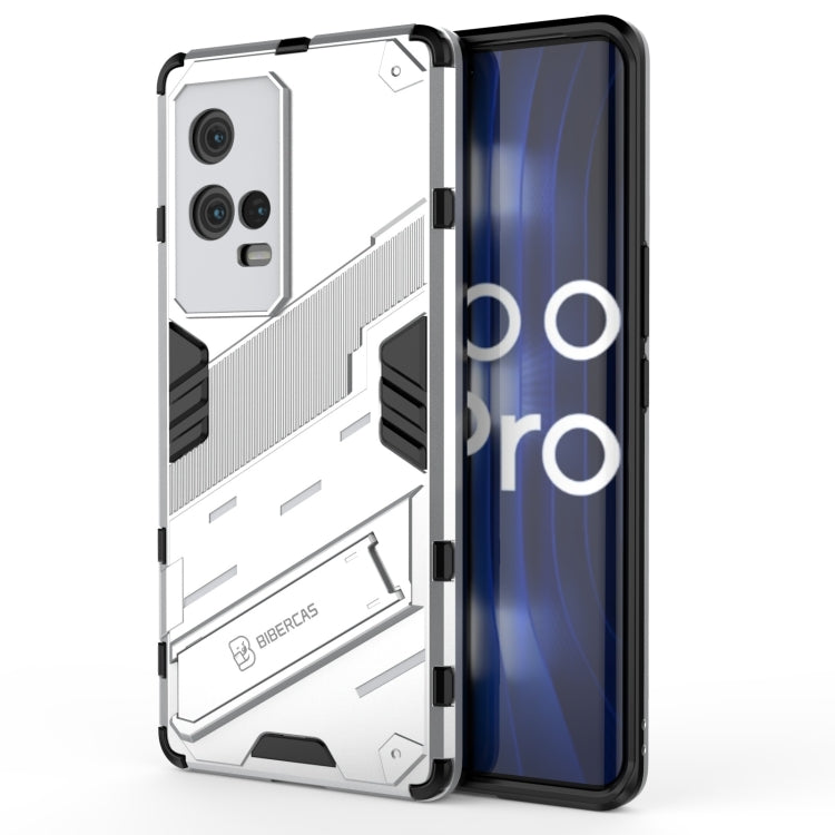 Punk Armor 2 in 1 PC + TPU Shockproof Case with Invisible Holder, For OPPO Reno6 4G, For vivo iQOO 8 Pro, For Honor Magic3 Pro