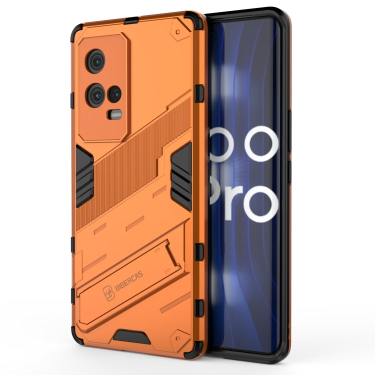 Punk Armor 2 in 1 PC + TPU Shockproof Case with Invisible Holder, For OPPO Reno6 4G, For vivo iQOO 8 Pro, For Honor Magic3 Pro