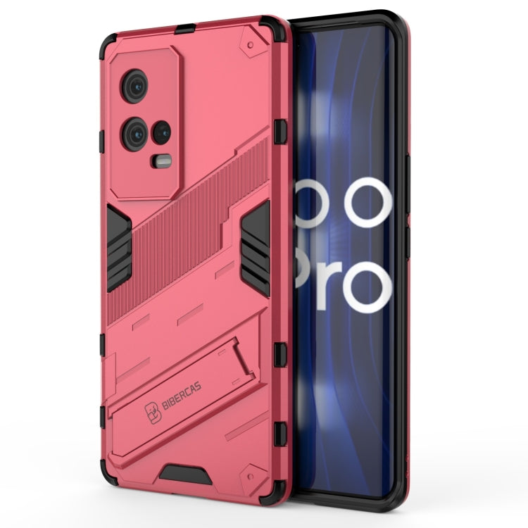 Punk Armor 2 in 1 PC + TPU Shockproof Case with Invisible Holder, For OPPO Reno6 4G, For vivo iQOO 8 Pro, For Honor Magic3 Pro