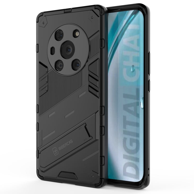 Punk Armor 2 in 1 PC + TPU Shockproof Case with Invisible Holder, For OPPO Reno6 4G, For vivo iQOO 8 Pro, For Honor Magic3 Pro