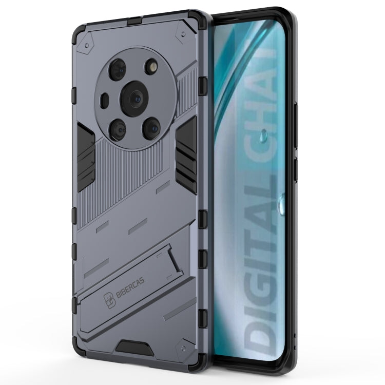 Punk Armor 2 in 1 PC + TPU Shockproof Case with Invisible Holder, For OPPO Reno6 4G, For vivo iQOO 8 Pro, For Honor Magic3 Pro