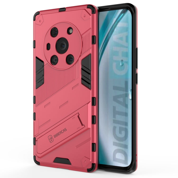 Punk Armor 2 in 1 PC + TPU Shockproof Case with Invisible Holder, For OPPO Reno6 4G, For vivo iQOO 8 Pro, For Honor Magic3 Pro