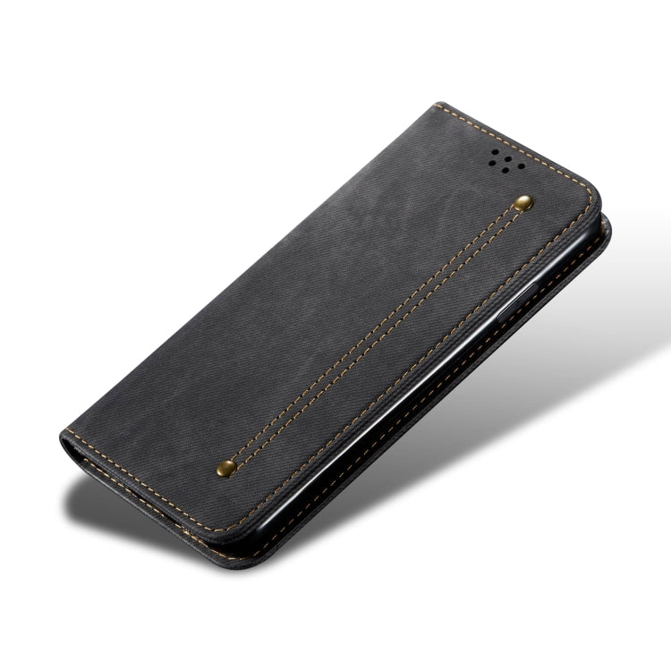 Denim Texture Casual Style Horizontal Flip Leather Case with Holder & Card Slots & Wallet, For OPPO Realme C21Y