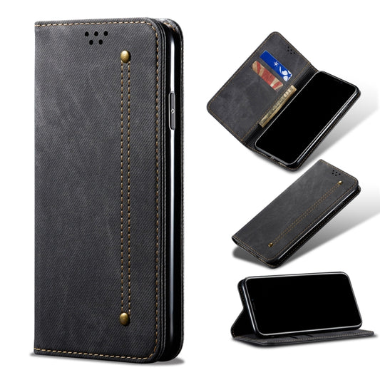 Denim Texture Casual Style Horizontal Flip Leather Case with Holder &amp; Card Slots &amp; Wallet, For OPPO Realme C21Y