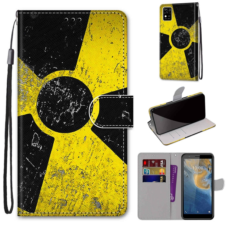 Colored Drawing Cross Texture Horizontal Flip PU Leather Case with Holder &amp; Card Slots &amp; Wallet &amp; Lanyard, Series 1