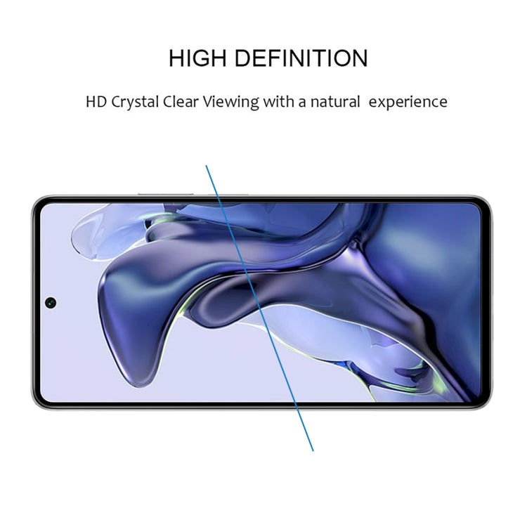 Full Glue Full Screen Tempered Glass Film, For Xiaomi Mi 11T / 11T Pro (1 PC), For OPPO Realme 6i India (1 PC), For Samsung Galaxy M22 (1 PC), For Motorola Moto E20 (1 PC)