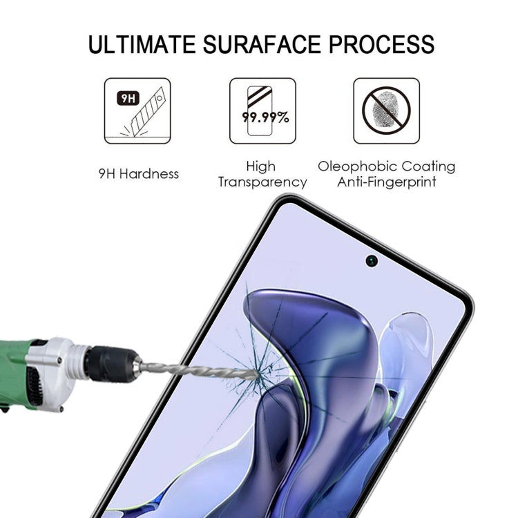 Full Glue Full Screen Tempered Glass Film, For Xiaomi Mi 11T / 11T Pro (1 PC), For OPPO Realme 6i India (1 PC), For Samsung Galaxy M22 (1 PC), For Motorola Moto E20 (1 PC)