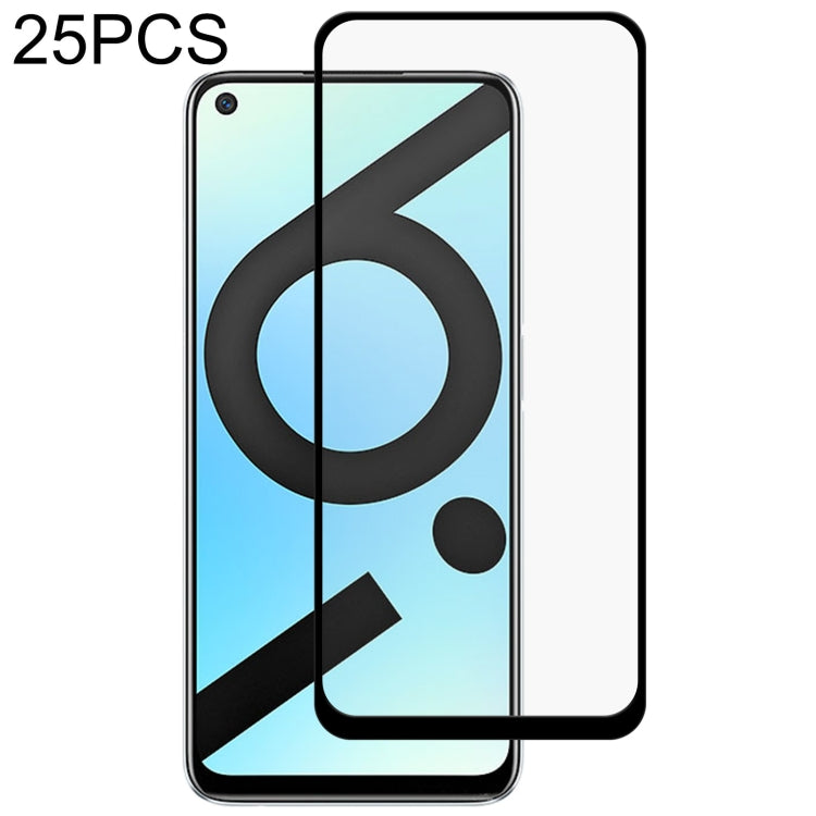 25 PCS Full Glue Full Screen Tempered Glass Film, For Xiaomi Mi 11T / 11T Pro (25 PCS), For OPPO Realme 6i India (25 PCS), For Samsung Galaxy M22 (25 PCS), For Motorola Moto E20 (25 PCS)