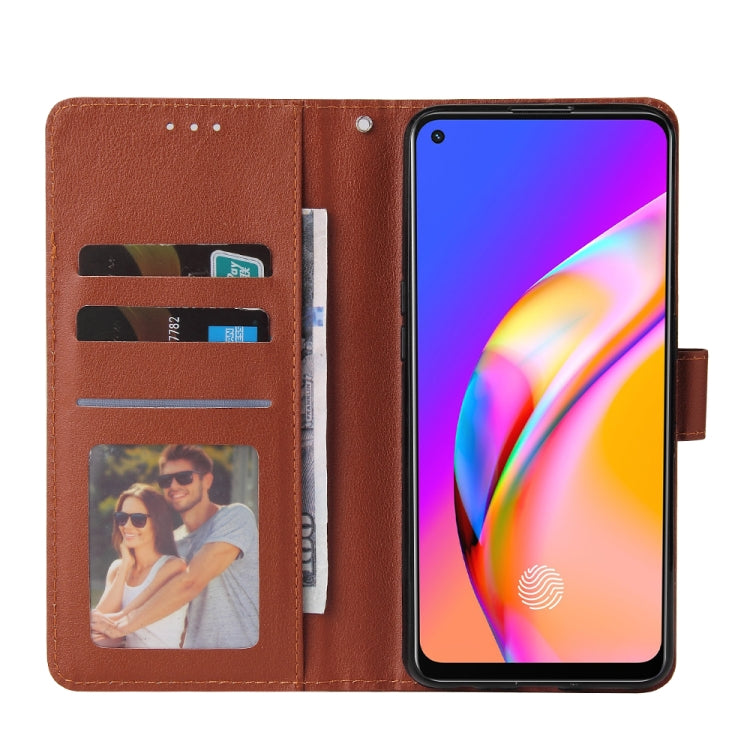 Multifunctional Horizontal Flip Leather Case, with Three Card Slot & Holder & Double Zip Wallett & Photo Frame & Lanyard, For OPPO A94 4G, For OPPO Realme 8 / 8 Pro 4G, For Xiaomi Redmi Note 10 5G