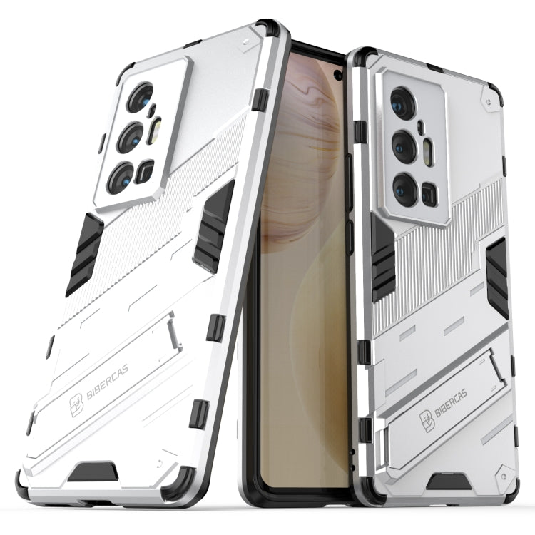 Punk Armor 2 in 1 PC + TPU Shockproof Case with Invisible Holder, For vivo X70, For vivo X70 Pro, For vivo X70 Pro+