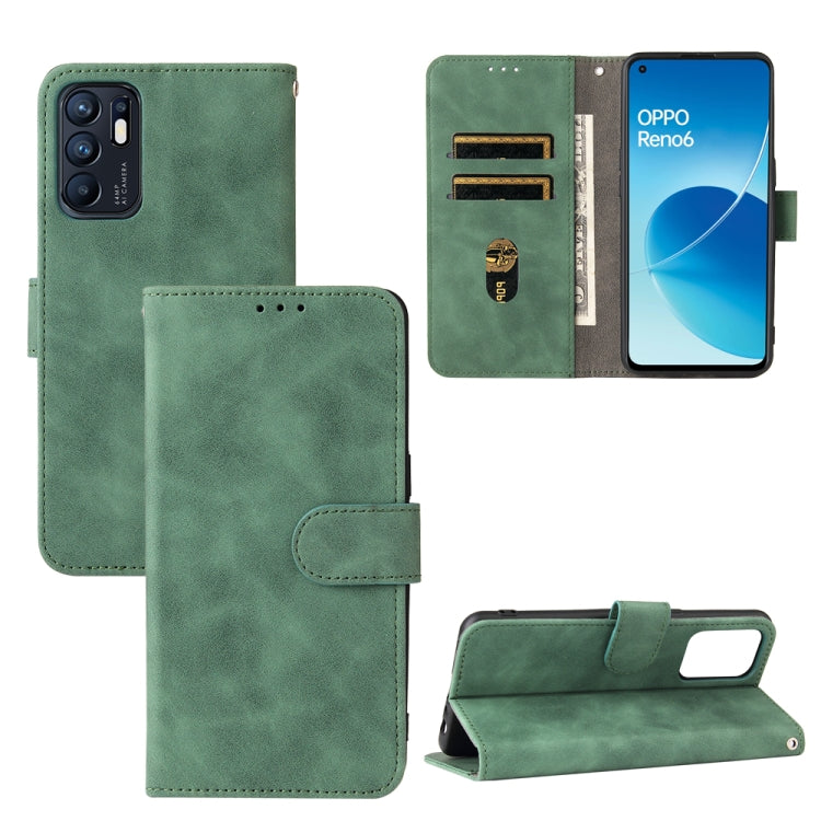 Solid Color Skin Feel Magnetic Buckle Horizontal Flip PU Leather Case with Holder &amp; Card Slots &amp; Wallet