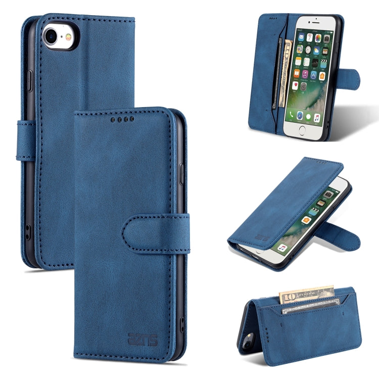 AZNS Dream II Skin Feel PU+TPU Horizontal Flip Leather Case with Holder &amp; Card Slots &amp; Wallet