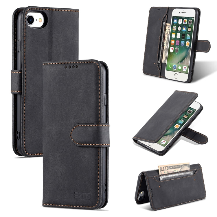 AZNS Dream II Skin Feel PU+TPU Horizontal Flip Leather Case with Holder &amp; Card Slots &amp; Wallet