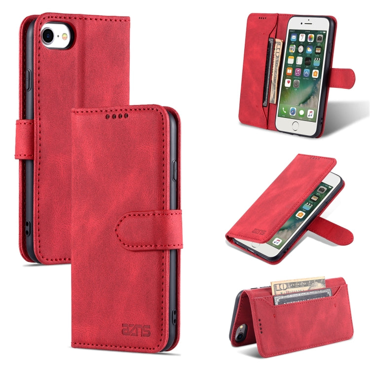 AZNS Dream II Skin Feel PU+TPU Horizontal Flip Leather Case with Holder &amp; Card Slots &amp; Wallet