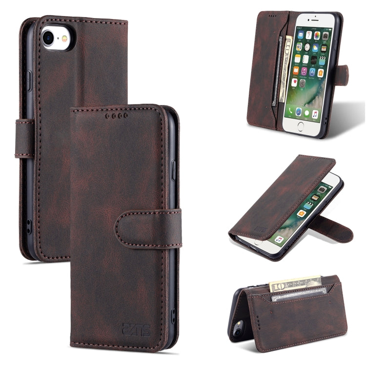 AZNS Dream II Skin Feel PU+TPU Horizontal Flip Leather Case with Holder &amp; Card Slots &amp; Wallet