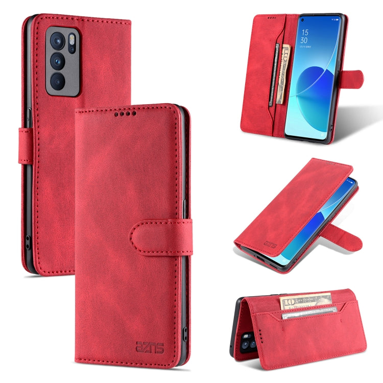 AZNS Dream II Skin Feel PU+TPU Horizontal Flip Leather Case with Holder &amp; Card Slots &amp; Wallet