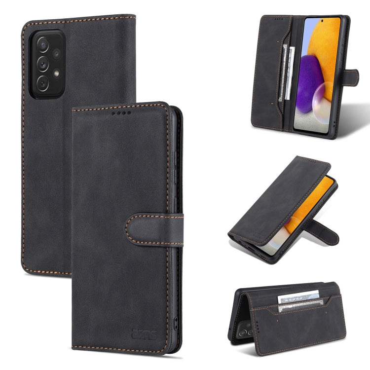 AZNS Dream II Skin Feel PU+TPU Horizontal Flip Leather Case with Holder &amp; Card Slots &amp; Wallet