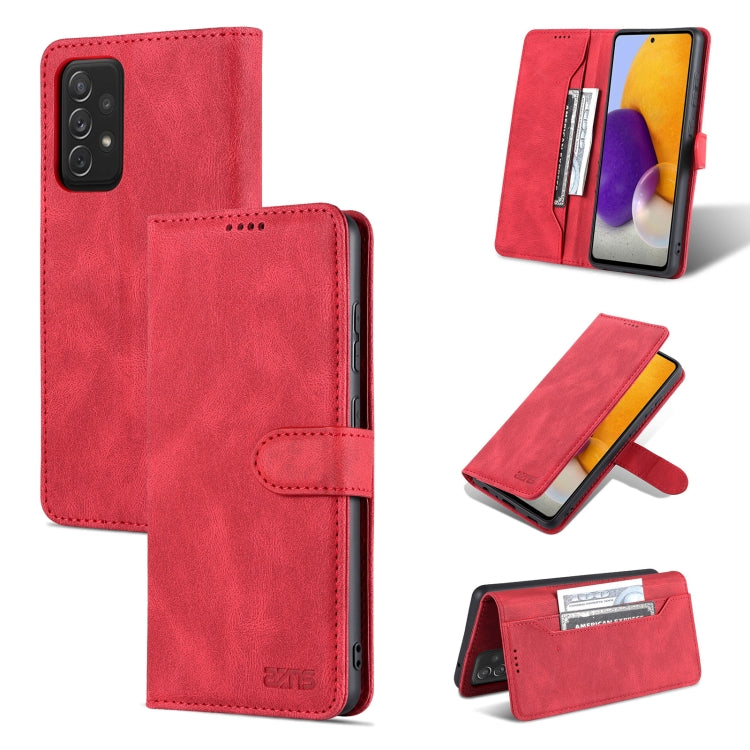 AZNS Dream II Skin Feel PU+TPU Horizontal Flip Leather Case with Holder &amp; Card Slots &amp; Wallet