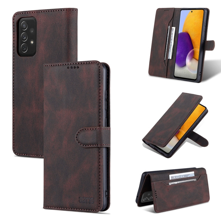 AZNS Dream II Skin Feel PU+TPU Horizontal Flip Leather Case with Holder &amp; Card Slots &amp; Wallet