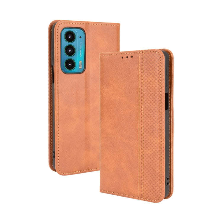 Magnetic Buckle Retro Pattern Horizontal Flip Leather Case with Holder & Card Slot & Wallet, For Motorola Edge 20, For Motorola Edge 2021, For Motorola Moto G60S, For OPPO Reno6 4G, For OPPO Realme C21Y, For OPPO Realme GT Explorer Master