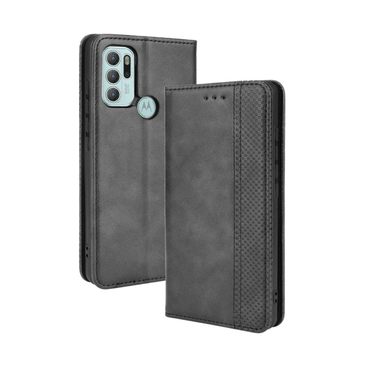 Magnetic Buckle Retro Pattern Horizontal Flip Leather Case with Holder & Card Slot & Wallet, For Motorola Edge 20, For Motorola Edge 2021, For Motorola Moto G60S, For OPPO Reno6 4G, For OPPO Realme C21Y, For OPPO Realme GT Explorer Master