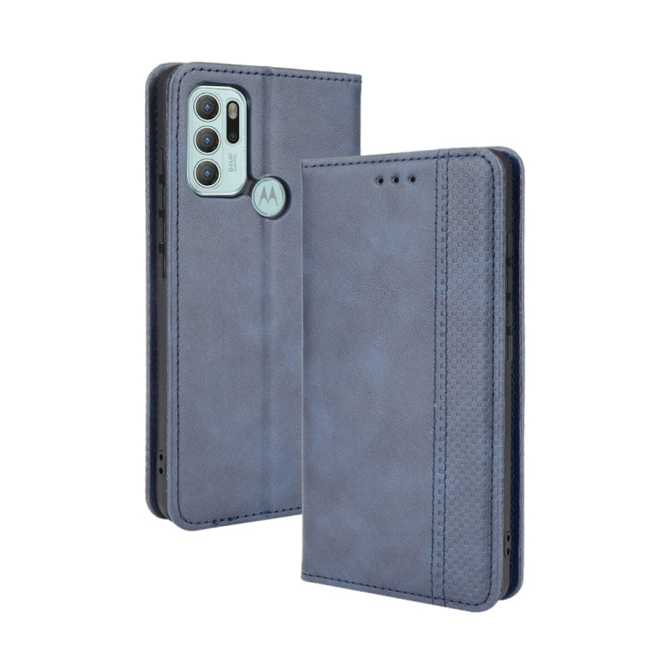 Magnetic Buckle Retro Pattern Horizontal Flip Leather Case with Holder & Card Slot & Wallet, For Motorola Edge 20, For Motorola Edge 2021, For Motorola Moto G60S, For OPPO Reno6 4G, For OPPO Realme C21Y, For OPPO Realme GT Explorer Master