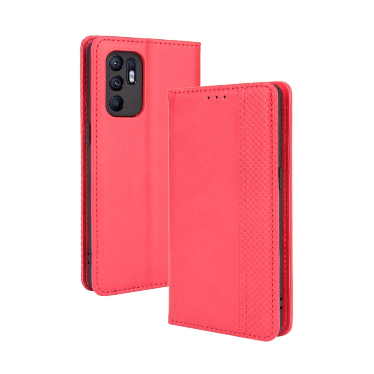 Magnetic Buckle Retro Pattern Horizontal Flip Leather Case with Holder & Card Slot & Wallet, For Motorola Edge 20, For Motorola Edge 2021, For Motorola Moto G60S, For OPPO Reno6 4G, For OPPO Realme C21Y, For OPPO Realme GT Explorer Master