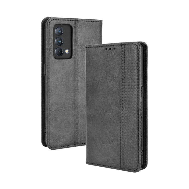 Magnetic Buckle Retro Pattern Horizontal Flip Leather Case with Holder & Card Slot & Wallet, For Motorola Edge 20, For Motorola Edge 2021, For Motorola Moto G60S, For OPPO Reno6 4G, For OPPO Realme C21Y, For OPPO Realme GT Explorer Master