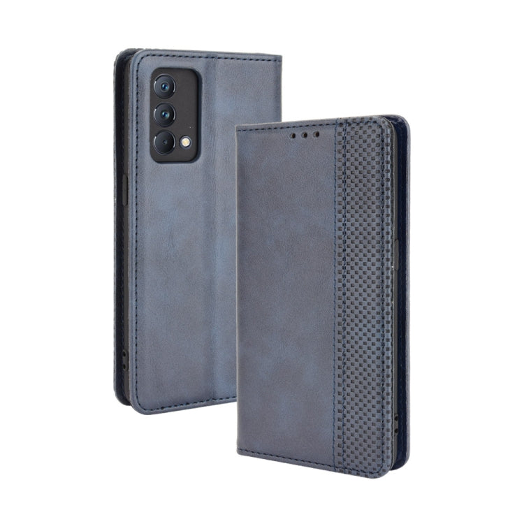 Magnetic Buckle Retro Pattern Horizontal Flip Leather Case with Holder & Card Slot & Wallet, For Motorola Edge 20, For Motorola Edge 2021, For Motorola Moto G60S, For OPPO Reno6 4G, For OPPO Realme C21Y, For OPPO Realme GT Explorer Master