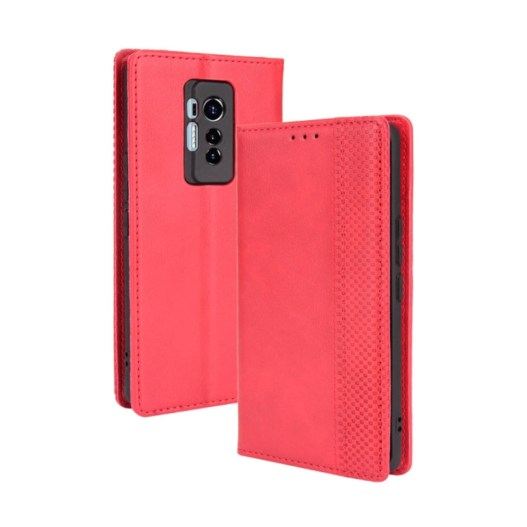 Magnetic Buckle Retro Pattern Horizontal Flip Leather Case with Holder & Card Slot & Wallet, For Motorola Edge 20, For Motorola Edge 2021, For Motorola Moto G60S, For OPPO Reno6 4G, For OPPO Realme C21Y, For OPPO Realme GT Explorer Master