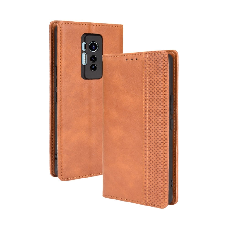 Magnetic Buckle Retro Pattern Horizontal Flip Leather Case with Holder & Card Slot & Wallet, For Motorola Edge 20, For Motorola Edge 2021, For Motorola Moto G60S, For OPPO Reno6 4G, For OPPO Realme C21Y, For OPPO Realme GT Explorer Master