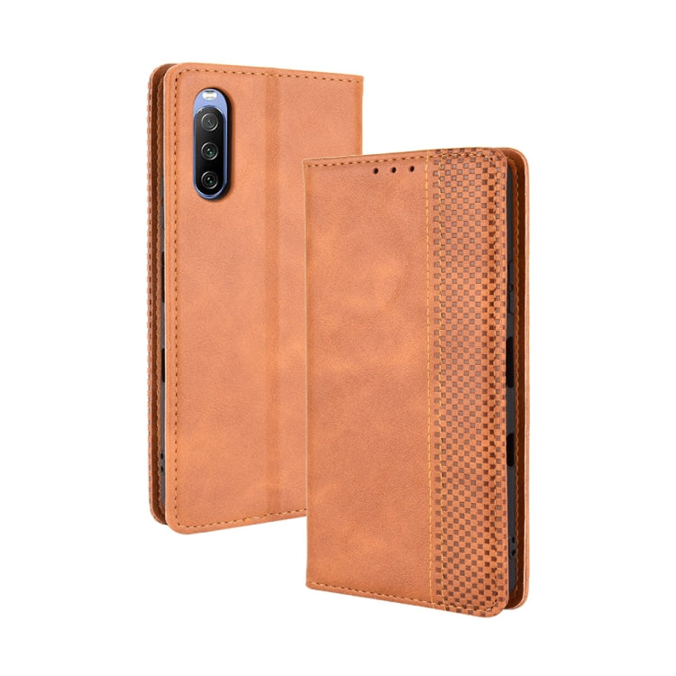 Magnetic Buckle Retro Pattern Horizontal Flip Leather Case with Holder &amp; Card Slot &amp; Wallet, For UMIDIGI Bison Pro, For ZTE Axon 30 5G